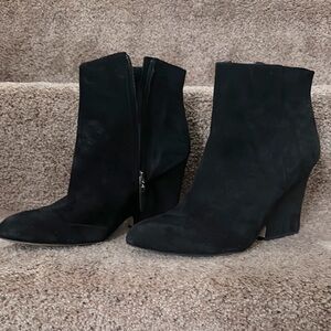 Sam Edelman - Black Suede Ankle Boots